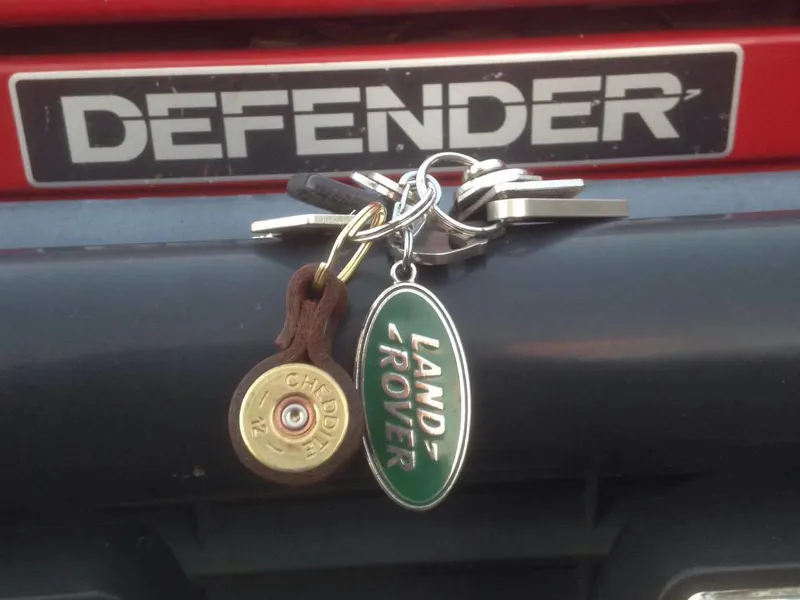 Shotgun Cartridge Keyring Dark Brown By J Boult-6